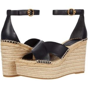 Tory Burch Selby 105mm Wedge Espadrille Sandals
